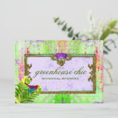 GC Greenhouse Chic Limoen Paars Cadeaubon (Staand voorkant)