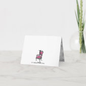 GC | grillige  roze bij Kaart (Achterkant)