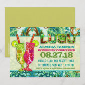 GC Hawaiian Cocktails Aqua Seaweed Kaart (Voorkant / Achterkant)