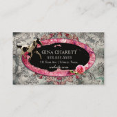 GC | Horse Ranch Black "AnnaBelles" |  grijs Visitekaartje (Achterkant)