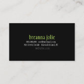 GC | Jolie Chandelier Limoen Gray Damask Visitekaartje (Achterkant)