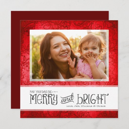 GC kan uw dagen een fijne en heldere feestkaart zi Feestdagenkaart (Voorkant / Achterkant)