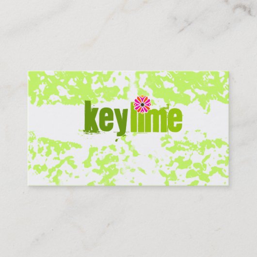 GC | Kerngrunge Limoen Visitekaartje (Voorkant)