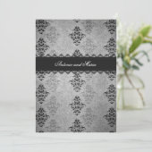 GC | Koolsteengrijze  glam Kaart (Staand voorkant)