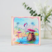 GC | Levendige  vlammen Kaart (Staand voorkant)