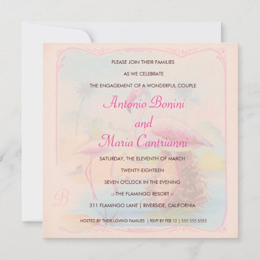 GC | Levendige vlammen Kaart (Achterkant)