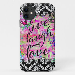 GC Live Laugh Love  Scene Damask Case-Mate iPhone Case