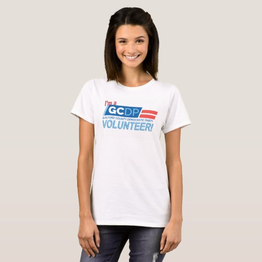 GC - Logo vrijwilliger T-shirt (Voorkant volledig)
