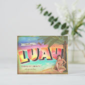 GC LUAU SUNSET BRIEFKAART (Staand voorkant)