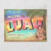 GC LUAU SUNSET BRIEFKAART (Voorkant)