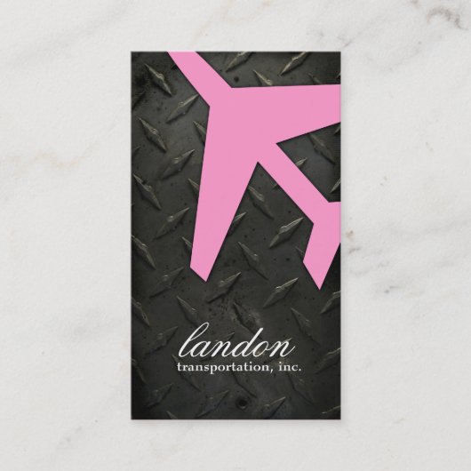 GC | LUCHTVAARTTAK VAN metaal Visitekaartje (Voorkant)