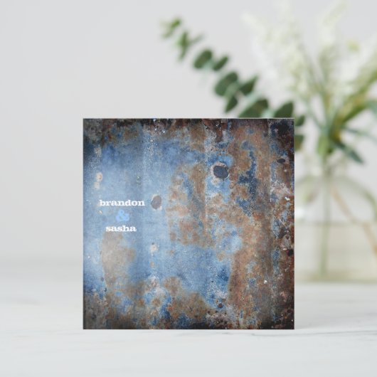 GC | Luscious Rustic | Blauw Kaart (Staand voorkant)