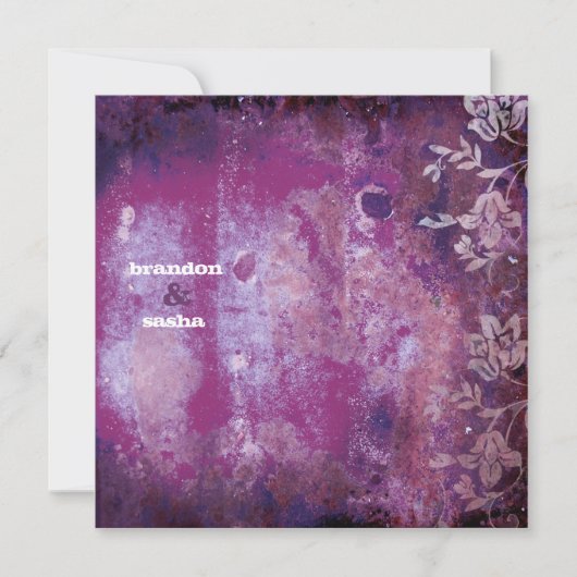 GC | Luscious Rustic | Plum Version 2 Kaart (Voorkant)