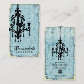 GC | Luster Passionné - Blauwgroen Visitekaartje (Voorkant / Achterkant)