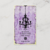 GC | Luster Passionné — Bleek Paars Visitekaartje (Achterkant)