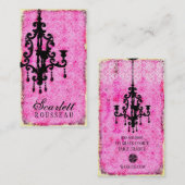 GC | Luster Passionné - Roze Visitekaartje (Voorkant / Achterkant)