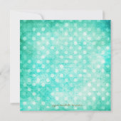 GC Magical Mermaid Invitation Glitter Kaart (Achterkant)