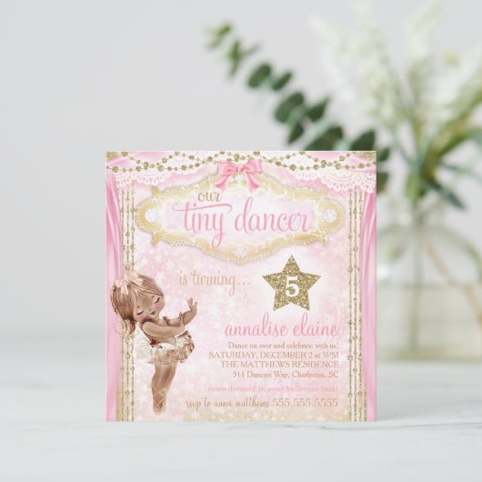 GC Magical  Tiny Dancer African American Kaart (Staand voorkant)