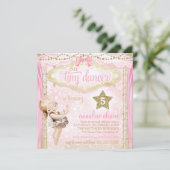 GC Magische  Tiny Dancer Ballerina Kaart (Staand voorkant)