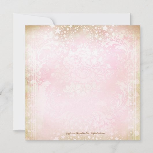 GC Magische  Tiny Dancer Ballerina Kaart (Achterkant)