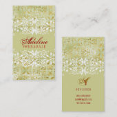 GC |  Melon Gold en Rood Visitekaartje (Voorkant / Achterkant)