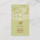 GC |  Melon Gold en Rood Visitekaartje (Achterkant)