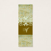GC Melon Gold Hang Label Mini Visitekaartjes (Achterkant)