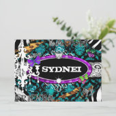 GC | Miss Fun n' Fancy Stuff Ultimate Blauw Kaart (Staand voorkant)