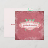 GC | Modishly Melon "Aged" | smeltpapier Kaart (Voorkant / Achterkant)
