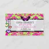 GC | Mon Trésor Hot Pink Limoen Visitekaartje (Achterkant)