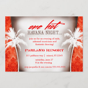 GC One Hot Havana Night  Red Kaart