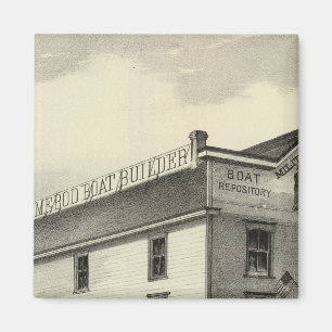 GC Ormerod, de Boat Builder, Asbury Park, NJ Magneet