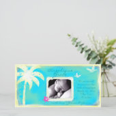 GC | Paradise Found Baby Girl Aankondiging (Staand voorkant)