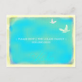 GC | Paradise Vond Invitation Uitnodiging Briefkaart (Achterkant)