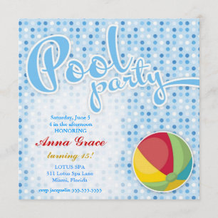 GC Pool Party Beach Ball Kaart