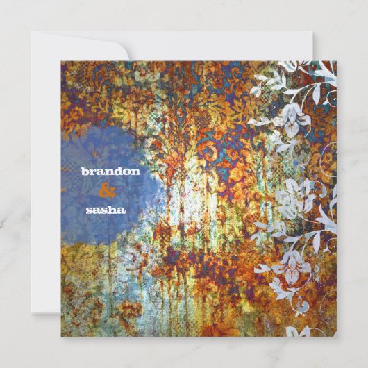 GC | Ravishally Rustic Damask  | Bloem Kaart (Voorkant)