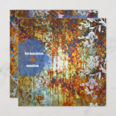 GC | Ravishally Rustic Damask  | Bloem Kaart (Voorkant / Achterkant)