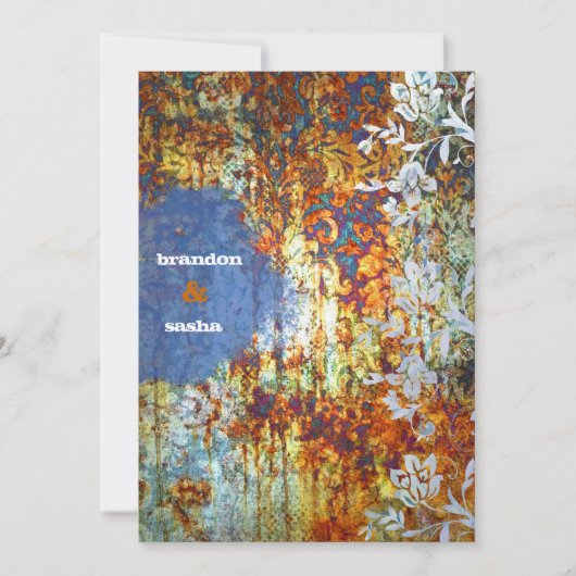 GC | Ravishally Rustic Damask  | Bloem Kaart (Voorkant)