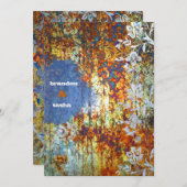 GC | Ravishally Rustic Damask  | Bloem Kaart (Voorkant / Achterkant)