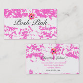 GC | Roze rand verfrissen Visitekaartje (Voorkant / Achterkant)