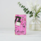 GC roze verstuiver Tan  Visitekaartje (Staand voorkant)