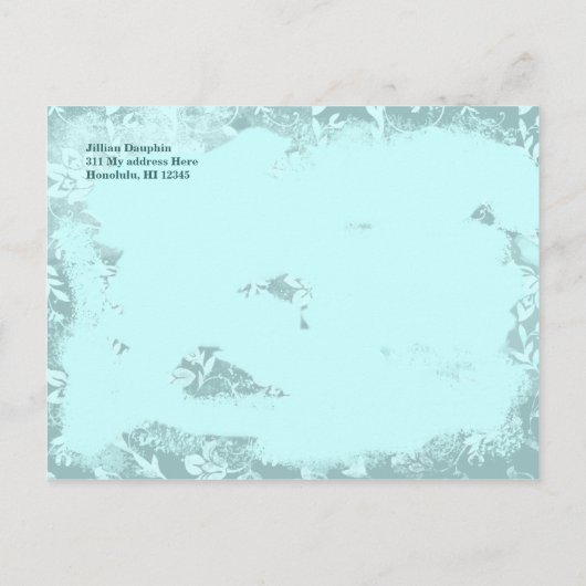 GC | Save the Date Family Reunion- Beach Aankondigingskaart (Achterkant)