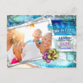 GC Save the Date Family Reunion  Beach v 2 Aankondigingskaart (Voorkant)