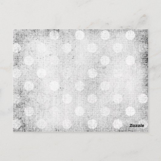 GC Shabby  Charm Black Damask Briefkaart (Achterkant)