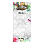 GC Shabby  Charm Black Damask-rackkaart Reclamekaart (Achterkant)