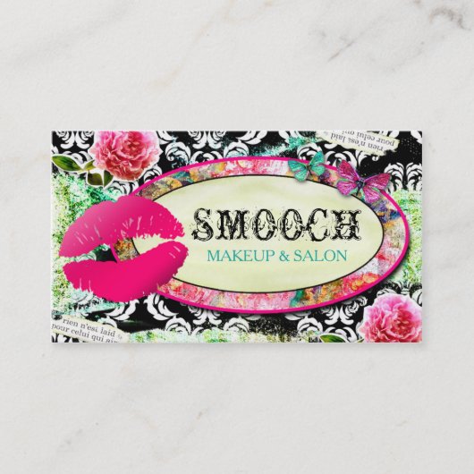 GC Shabby Charm Smooch Visitekaartje (Voorkant)