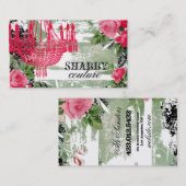 GC Shabby Garden Chandelier Visitekaartje (Voorkant / Achterkant)