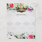 GC SHABBY Vintage Charm Flyer Zwarte Damast (Achterkant)