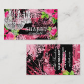 GC Shabby Wild Garden Chandelier Visitekaartje (Voorkant / Achterkant)