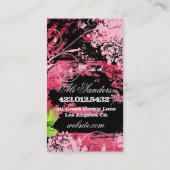 GC Shabby Wild Garden Tiara Visitekaartje (Achterkant)